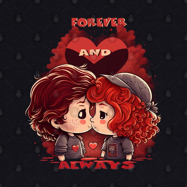 Forever and Always | valentines day by Depressed Bunny